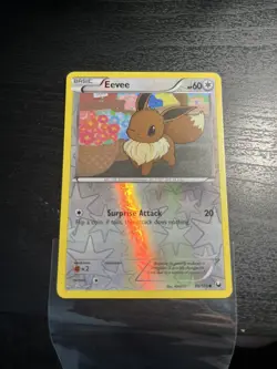 Eevee 83/108 Dark Explorers Reverse Holo Pokemon TCG NM - Image 1