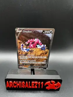 Drapion V GG49/GG70 - Crown Zenith Pokemon Card - NM - Pack Fresh - Image 1