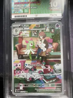 Pokemon TCG - Kirlia 212/198 Illustration Rare - Scarlet & Violet - ACE 10 RARE - Image 1