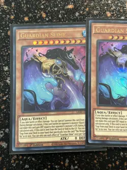 Yugioh 3x Guardian Slime LED7 1st Ed Ultra Rare NM/VLP - Image 4