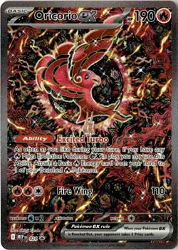 ORICORIO EX 024 HOLO ME: MEGA EVOLUTION PROMO POKEMON HOLO NM/M MEP - Image 1