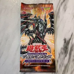 Yugioh Limited Edition 11 Pack Red-Eyes Darkness Metal Dragon Jump F/S 2007 - Image 1