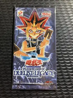 Yugioh Duel Monsters DUELIST LEGACY Volume 2 Pack SEALED Booster JAPANESE 2002 - Image 1
