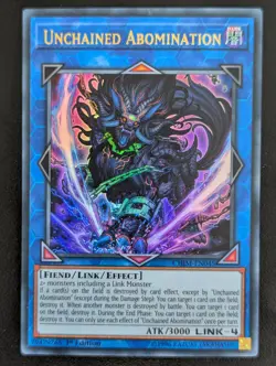 Losgekettete Scheußlichkeit CHIM-EN045 Super Rare EN NM YUGIOH - Image 1