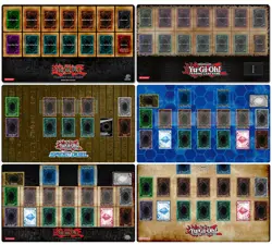 YuGiOh Table Playmat Classic TCG CCG Mat Trading Card Game Mouse Pad Free Bag - Image 1