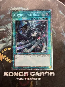 BLGG-EN116 Mayhem Fur Hire Starlight Rare YuGiOh - Image 1