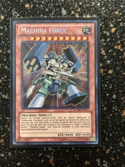 Yugioh Machina Force LCYW Secret Rare Unlimited! - Image 2