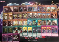 NOBLE KNIGHT MERLIN GAWAYN ARTORIGUS BORZ BROTHERS MEDRAUT HONEST YUGIOH DECK - Image 1