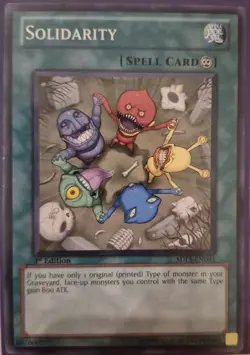 YuGiOh Solidarity SDLS-EN031 1st Edition - Image 1
