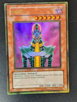 Jinzo GLD1-DE003 Gold Rare Deutsch EX YUGIOH - Image 1