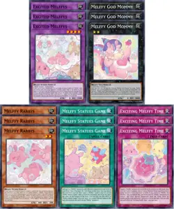 YUGIOH Chaos Origins CORI Melffy Deck Core 15 card presale ships 7/3 - Image 1