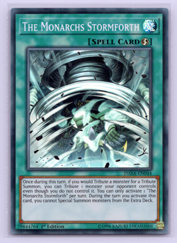 The Monarchs Stormforth - DASA-EN044 - Super Rare - 1st Edition - Yugioh - Image 1