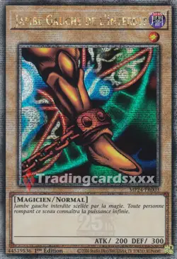 Yu-Gi-Oh! Jambe Gauche de l'Interdit : QCSE MP24-FR003 - Image 1