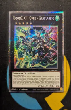 BLZD-EN045 DoomZ XIII Over - Graflareio Starlight Rare 1st Ed YuGiOh - Image 1