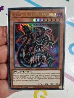 DRAGO ARMATO OSCURO Ultra Rara (Dark Armed Dragon) BLMR-IT054 YU-GI-OH Nuova - Image 1
