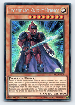 Legendary Knight Hermos - DRL2-EN008 - Secret Rare - 1st Edition - Yugioh - Image 1