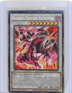 Scarred Dragon Archfiend RA05-EN044 - Collector's Rare - Mint - Yugioh - Image 1