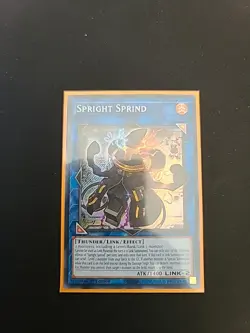 Spright Sprind Secret Rare 1st Edition DABL-EN048 Yugioh - Image 1