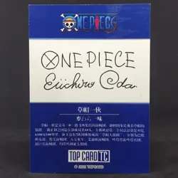 One Piece Top Card TC Signature Print Straw Hat Pirate Crew Eiichiro Oda NO2-1/1 - Image 3