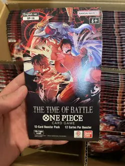 One Piece OP-16 The Time Of Battle Sleeved Booster Packs English Lot of 80 New - Image 2
