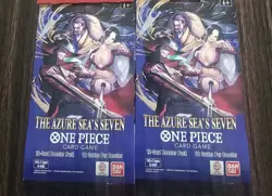 One Piece OP14 Sleeved Booster Pack The Azure Seas Seven English Sea’s OP-14 (2) - Image 1