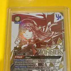 Bandai Rapi (UEPR/NIK-1-011) Winner Foil UR - Union Arena Character Card - Image 2