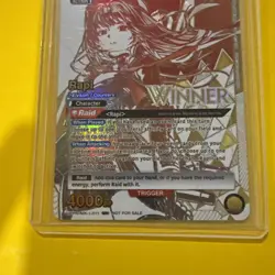 Bandai Rapi (UEPR/NIK-1-011) Winner Foil UR - Union Arena Character Card - Image 3