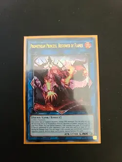 Promethean Princess, Bestower Of Flames Ultra Rare 1st Edition RA03-EN050 Yugioh - Image 1