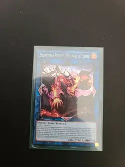 Promethean Princess, Bestower Of Flames Super Rare 1st Edition RA03-EN050 Yugioh - Image 1
