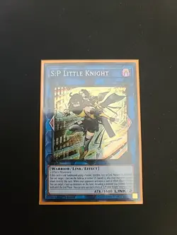 S:P Little Knight Secret Rare AGOV-EN046 Yugioh - Image 1