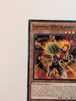 Yugioh TCG - 1x Elemental Hero Blazeman - LEHD-ENA16 - NM - 1st Edition - Common - Image 3