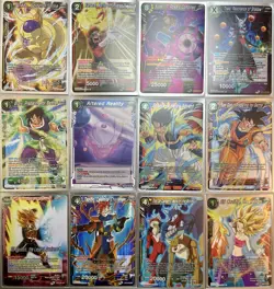 Dragon Ball Super Card 56 Cards Lot Mix Of ST/SPR/EX/SR/R/UC/C/PR All Shinny NM - Image 4