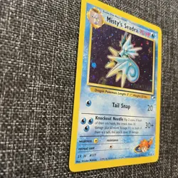 Misty's Seadra #9 Prerelease Promo Rare Gym Heroes Pokemon Card LP - Image 2