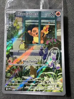 Pokemon TCG Obsidian Flames Charmander SVP044 ETB Promo Card - Image 1