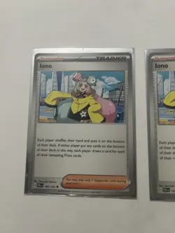 Pokemon TCG Iono Trainer Playset Paldea Evolved Uncommon Card 185/193 - Image 2
