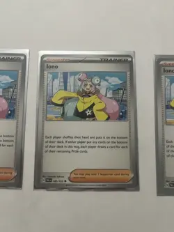 Pokemon TCG Iono Trainer Playset Paldea Evolved Uncommon Card 185/193 - Image 3
