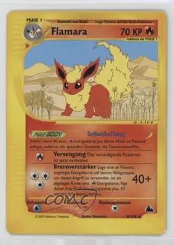 Flareon German Pokemon e-Card Series Skyridge #8 2003 - Image 1