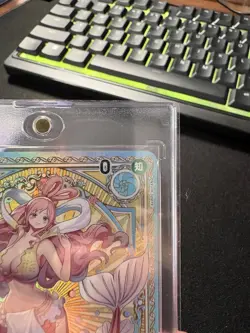 Shirahoshi SP EB01-057 SR A Fist of Divine Speed ONE PIECE Card Japanese - Image 2