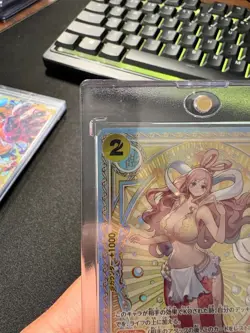 Shirahoshi SP EB01-057 SR A Fist of Divine Speed ONE PIECE Card Japanese - Image 3