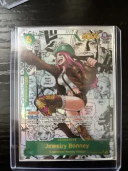 One Piece TCG English Legacy of the Master Jewelry Bonney Card OP12 -118 Manga - Image 1