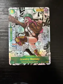 One Piece TCG English Legacy of the Master Jewelry Bonney Card OP12 -118 Manga - Image 3
