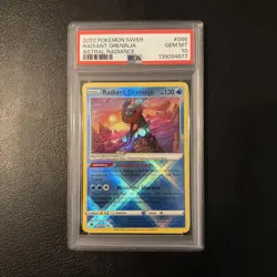 Pokemon Radiant Greninja 046/189 Astral Radiance Radiant Holo PSA 10 - Image 1