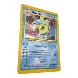 1999 Pokemon Base Set Gyarados 6/102 Holo Rare Near Mint Vintage Unlimited WOTC - Image 1