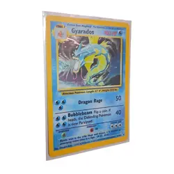 1999 Pokemon Base Set Gyarados 6/102 Holo Rare Near Mint Vintage Unlimited WOTC - Image 3