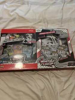 Pokemon Black Bolt Binder + Poster Collection- Sam's club bundle - Image 1