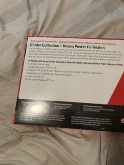 Pokemon Black Bolt Binder + Poster Collection- Sam's club bundle - Image 5