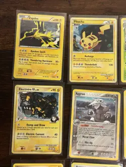 Large Pokemon Card Lot X15 - Delta Species Pikachu, Darkrai Holo, Swirls & More - Image 2
