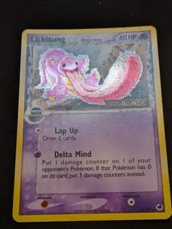 Pokemon TCG Lickitung Delta Species Reverse Holo 19/101 Dragon Frontiers NM/LP - Image 2