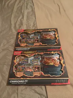 Pokemon TCG Charzared Ex Collector Boxes.There Are 2 Included. - Image 1