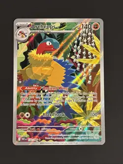 Pokemon Archeops Illustration Rare White Flare 132/086 - Image 2